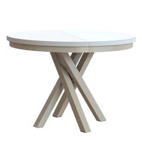 ESSTISCH CHRIS - Kaschmir/Beige, Holzwerkstoff (100/100/77cm) - Meblini