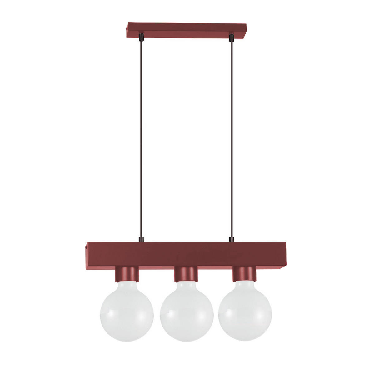 HÄNGELEUCHTE - Rot, Metall (10/30/7.5cm) - Lumicom