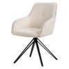 ESSZIMMERSTUHL creme - Beige, Textil (61/84.5/57cm) - ML-DESIGN