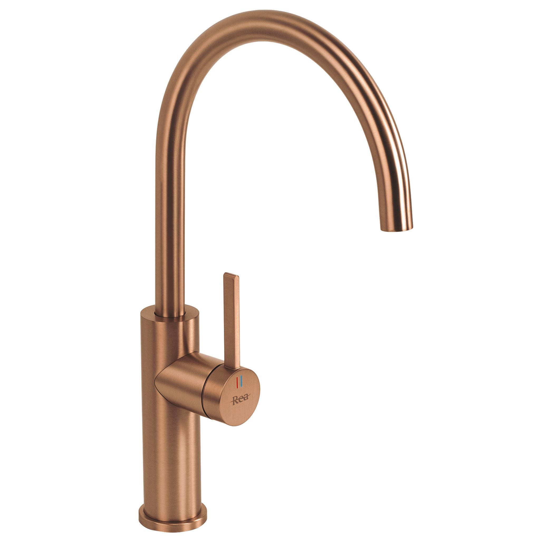KÜCHEARMATUR Rea Rivo Brush Copper - Kupferfarben, Metall (10/36.5/18.5cm) - REA