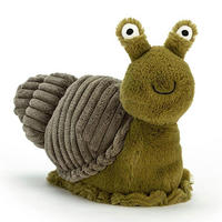 PLÜSCHTIER Schnecke 40 cm - Olivgrün, Textil (20/40cm)