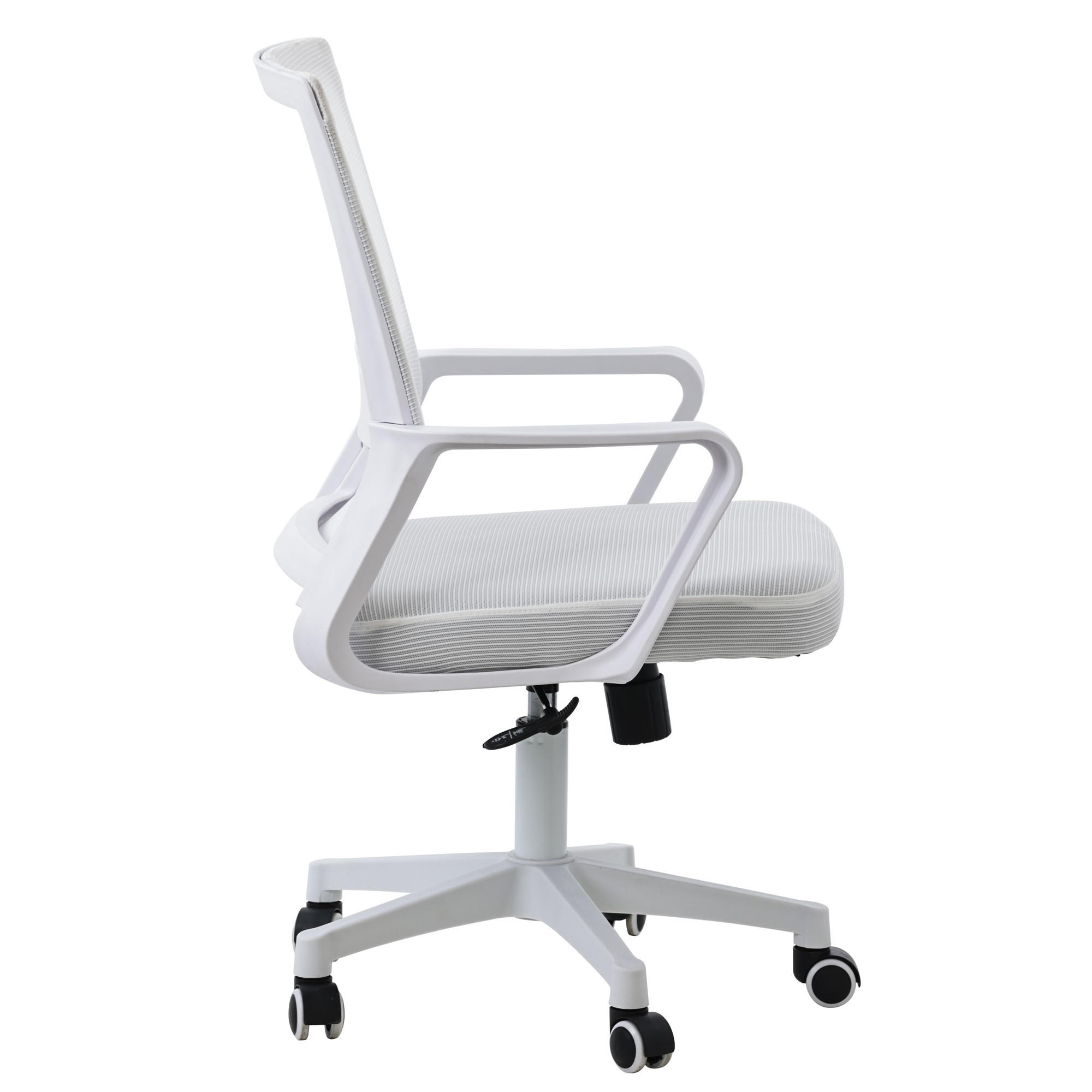 BÜROSTUHL Textil Weiß - Weiß, Textil (57/92/60cm) - Nest Dream