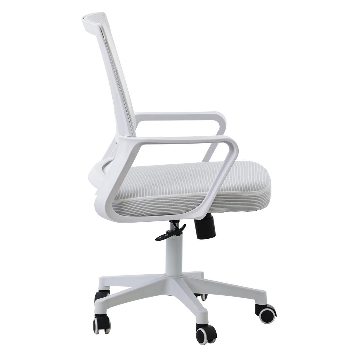 BÜROSTUHL Textil Weiß - Weiß, Textil (57/92/60cm) - Nest Dream