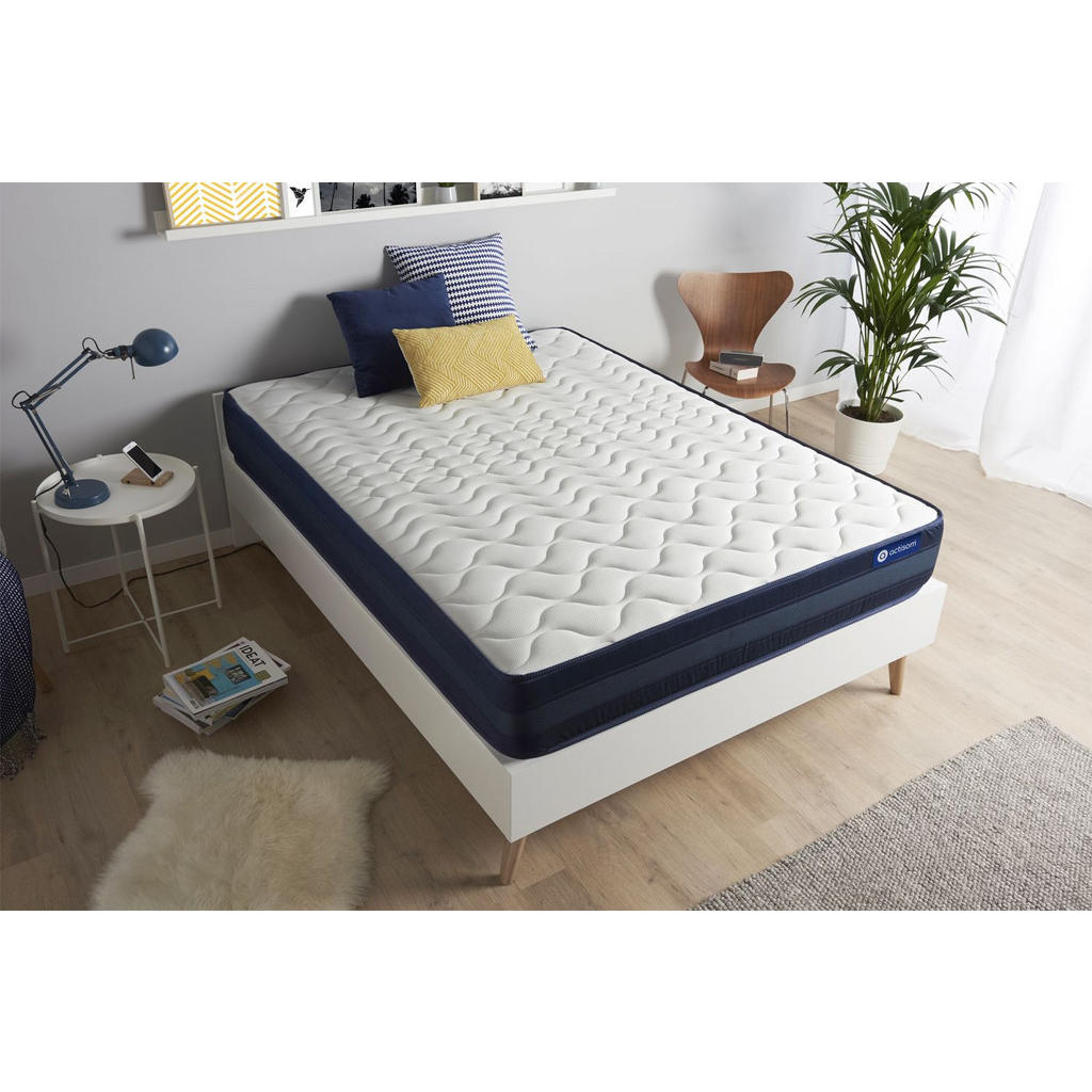 Thumbnail - Actisom Matratze, Weiß, Textil, H4, 70x220 cm, Oeko-Tex® Standard 100, Schlafzimmer, Matratzen Shop, Matratzen, Viscosch...