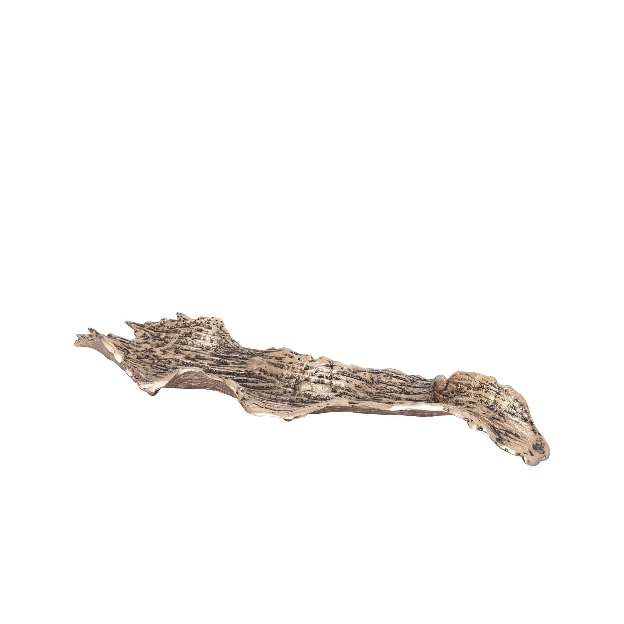 SCHALE Aitana Gold 54/15/7cm - Goldfarben, Metall (7cm) - PTMD Collection