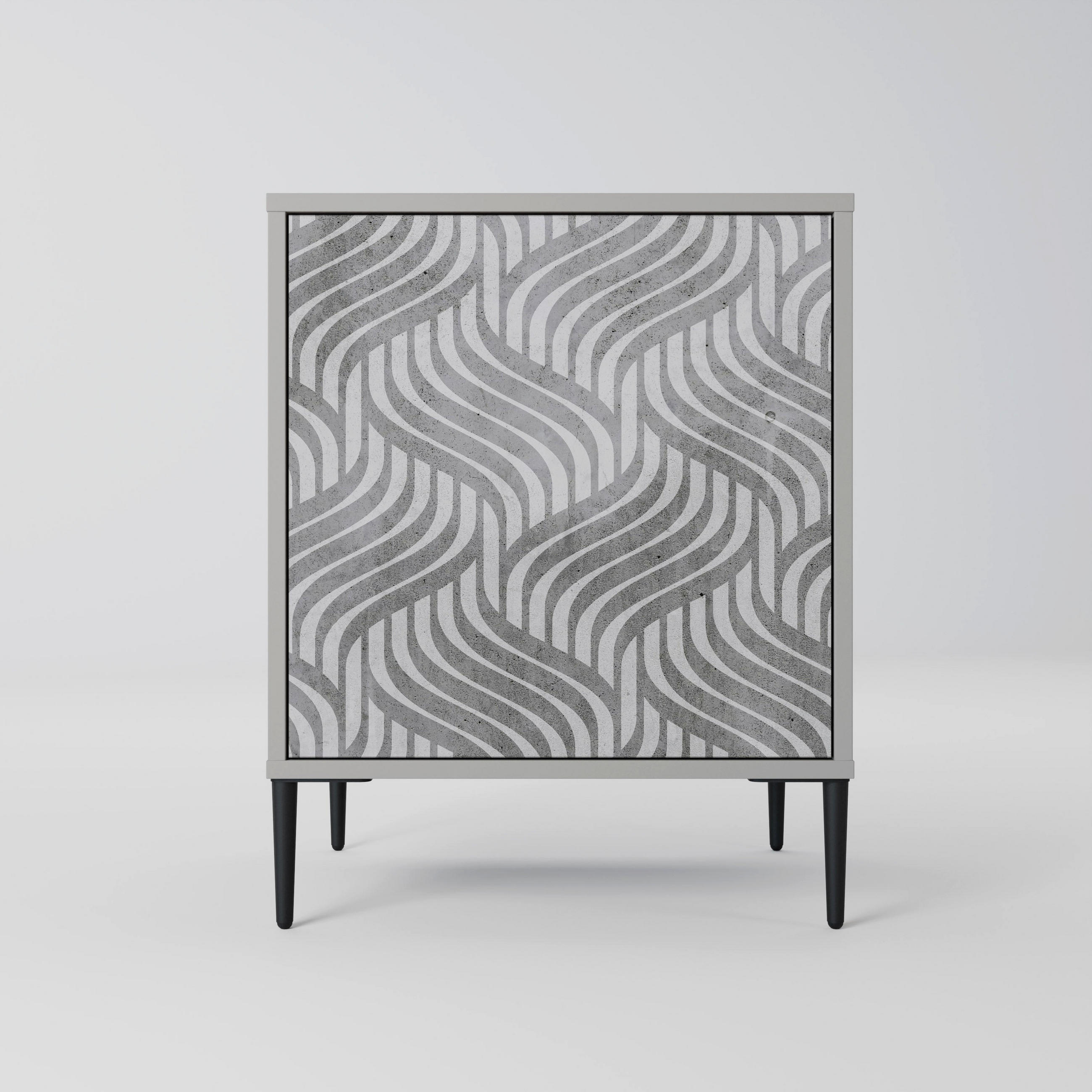 SpaceRebels Sideboard Grau 57.5x72.5x42 cm