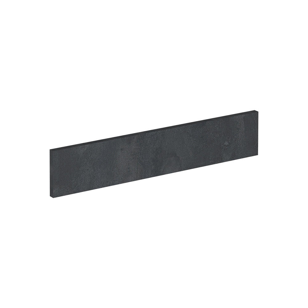 KÖKSFRONT R-Line Svart betong 59.6x11.2 cm möbelfront för ugnsinbyggnad 11.2/59.6/1.6 cm
