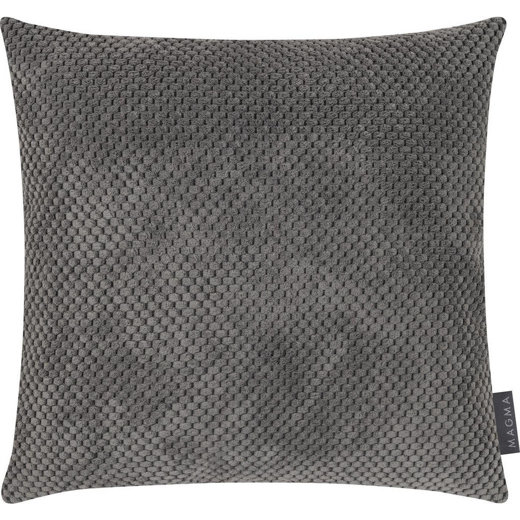 Thumbnail - Magma Heimtexx Kissenhülle, Grau, Textil, Quadratisch, 40x40 cm, Wohntextilien, Bezüge, Kissenbezüge