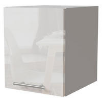 KLAPPHÄNGESCHRANK Essen W4B/30 Weiß Hochglanz / Weiß Matt 30 / 32,5 / 36cm - Weiß Hochglanz/Weiß, Holz/Holzwerkstoff (30/32.5/36cm) - Feldmann-Wohnen