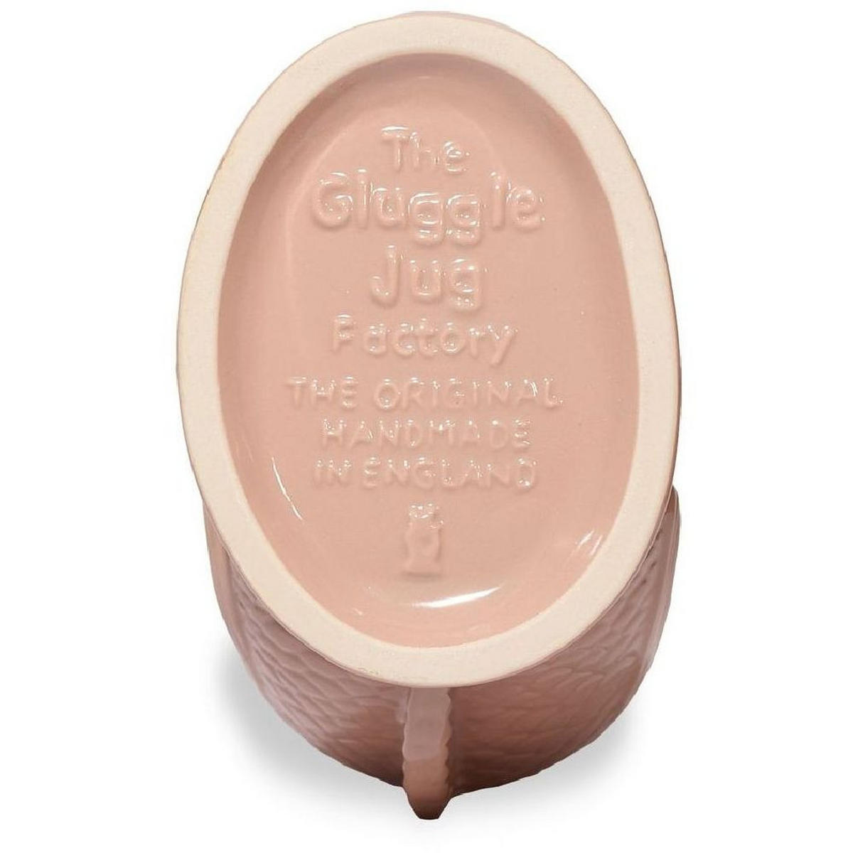 KARAFFE mit „Gluck-Gluck“-Geräusch 27,5/17/9,5 cm - Cappuccino, Keramik (1.2L) - Gluckigluck