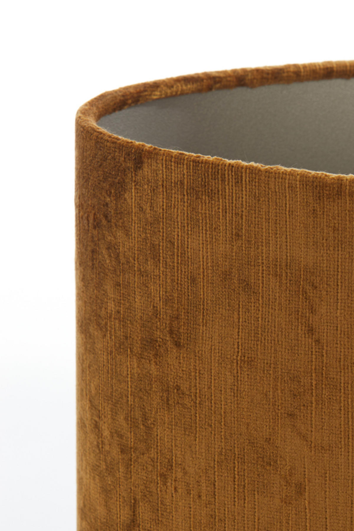 LAMPENSCHIRM Edelstein Gold 38/17,5/28 cm - Goldfarben, Textil (38/17.5/28cm) - Light & Living