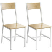 STÜHLE Braun 2 Stück - Braun, Metall (36/88.3/47cm) - GiPP