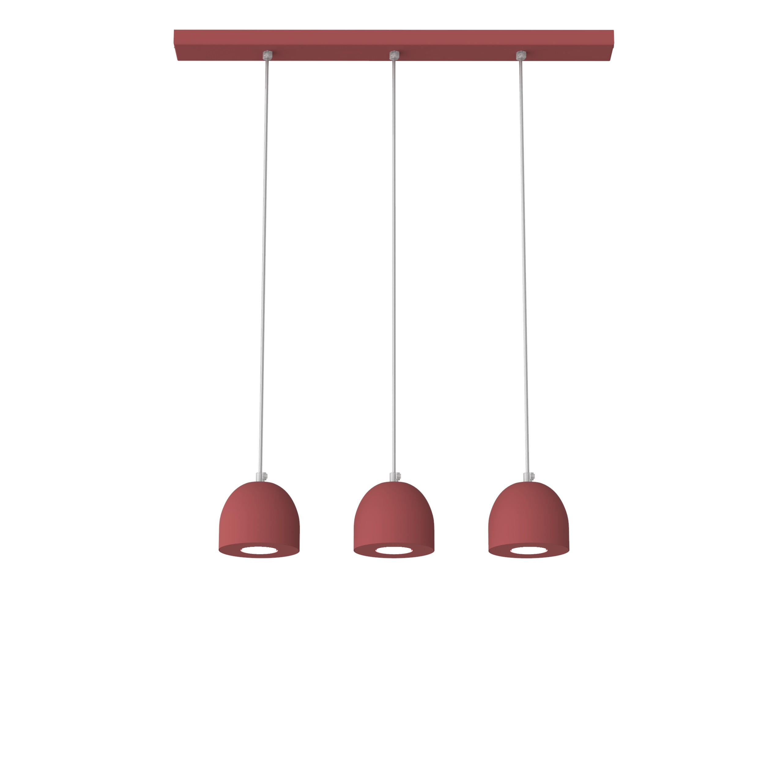 Lumicom Hängeleuchte Rot 69x120x6.5 cm