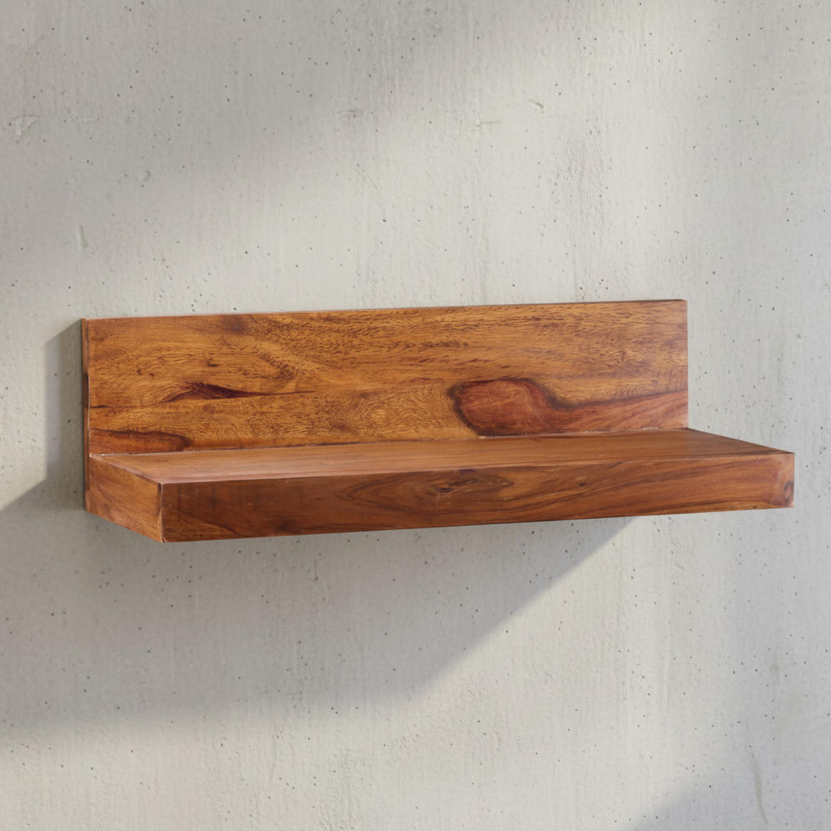 WANDREGAL NAKO Massivholz Flexibles Design Landhausstil, Braun 60x23x17 cm - Braun, Holz (60/17/23cm) - KADIMA DESIGN