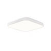 LED-DECKENLEUCHTE Leipzig 27/27/3 cm - Weiß, Kunststoff (27/27/3cm) - Nettlife
