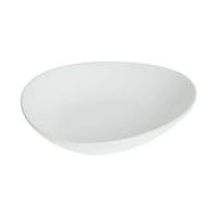 SUPPENTELLER Galet Weiß 22/20/4,5 cm - Weiß, Keramik (22/20/4.5cm) - Secret de Gourmet
