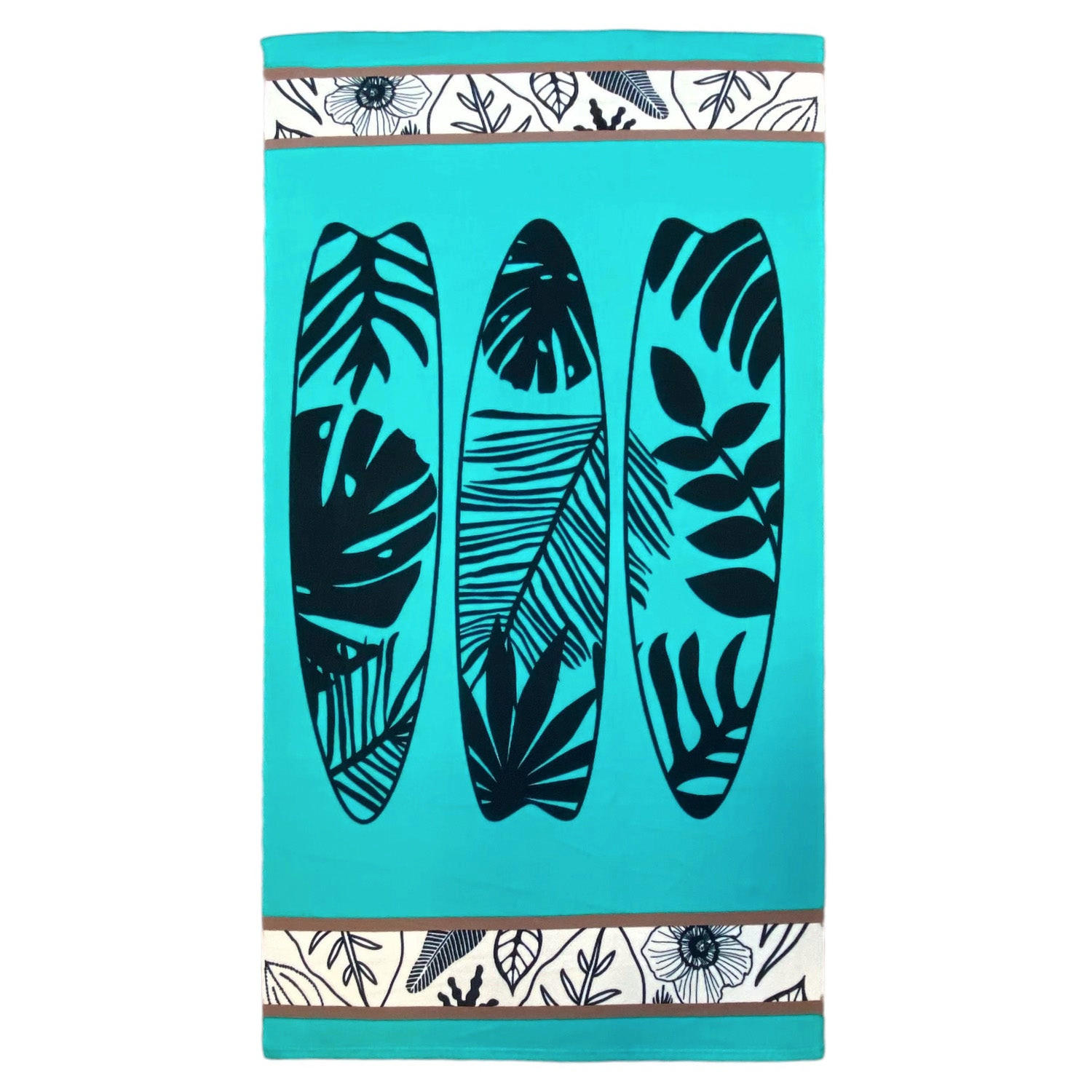 MIKROFASER STRANDTUCH Brisbane 90x170 250g/m² blau - Blau, Textil (90/170cm) - LE COMPTOIR DE LA PLAGE
