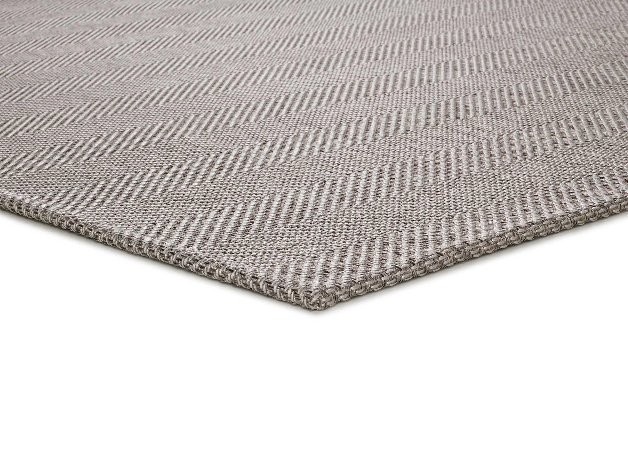 Thumbnail - Atticgo Flachwebeteppich, Silber, Textil, Uni, Rechteckig, 60x120 cm, in verschiedenen Größen erhältlich, Teppiche & Böd...