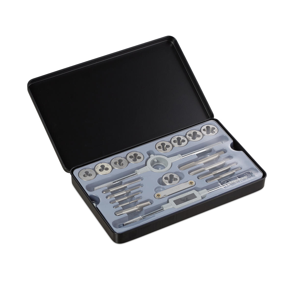 GEWINDESCHNEIDER - Multicolor, Kunststoff/Metall (15.5/25/2.5cm) - Relaxdays