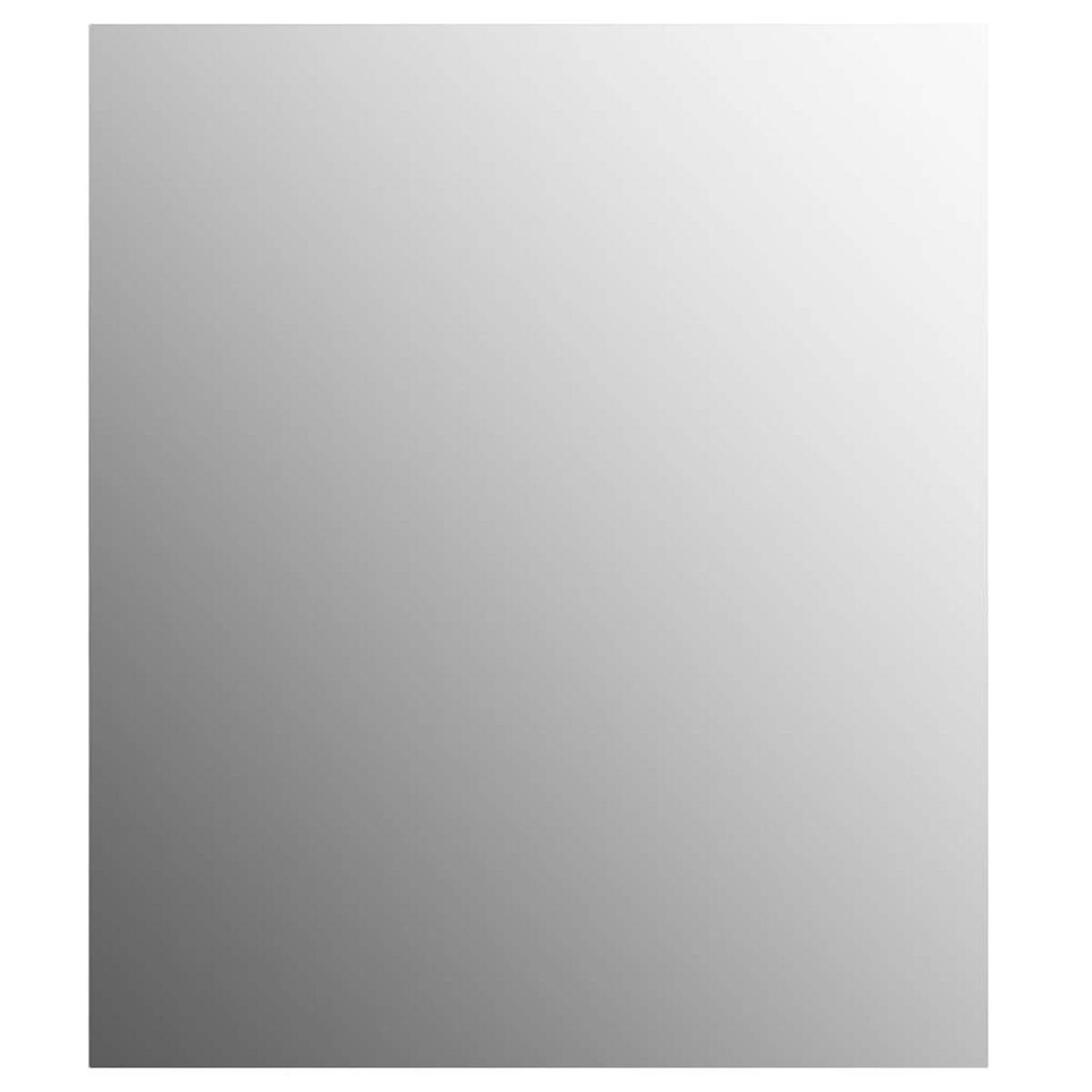 RAHMENLOSER Spiegel 70x50 cm Glas - Silberfarben, Glas (50/0.4/70cm) - furnicato