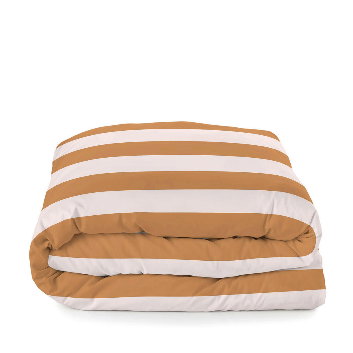 BETTBEZUG breton 155x220 cm (komfortgrösse) orange - Orange, Textil (155/220cm) - Happy Friday