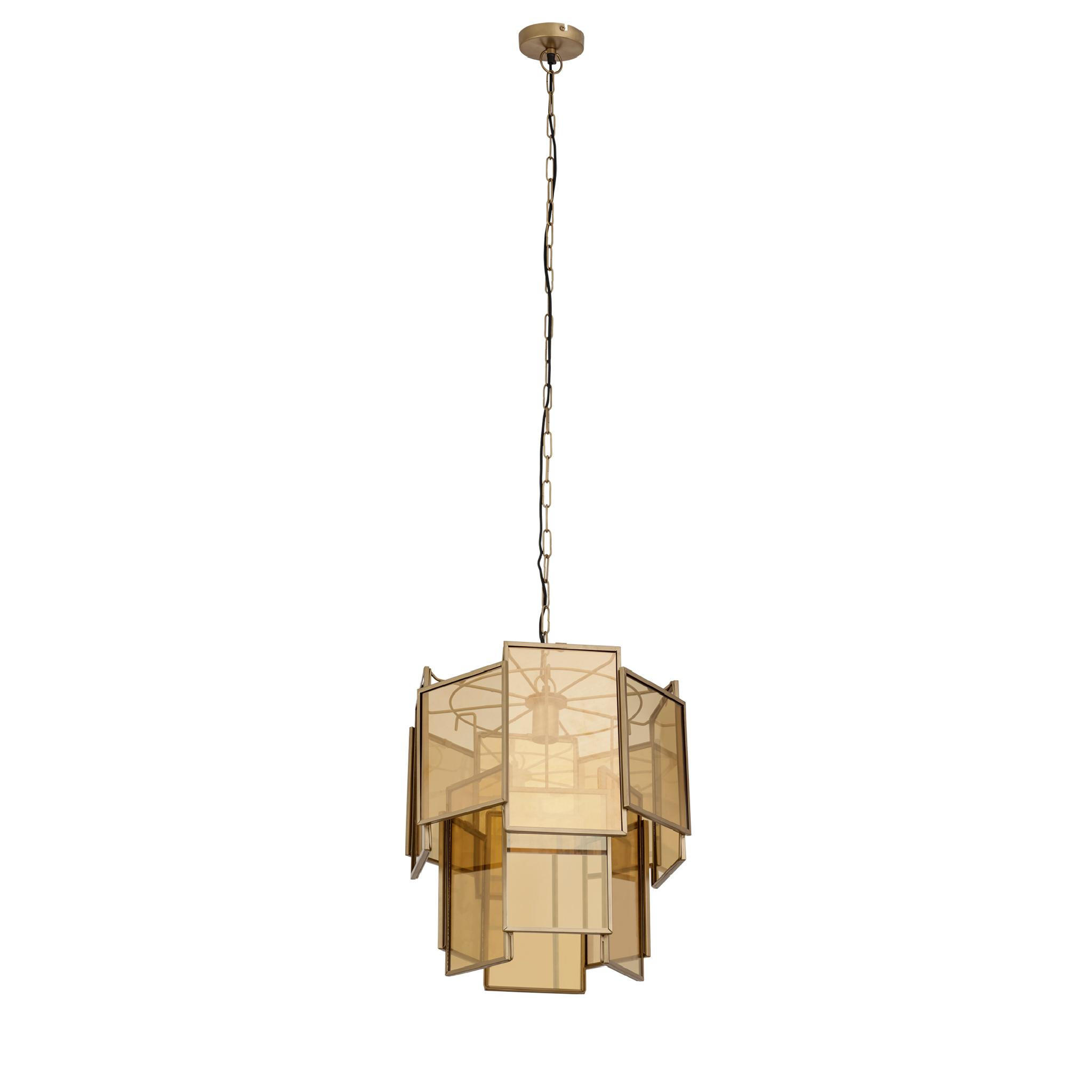 Ptmd Collection Hängelampe Gold 42x48x42 cm
