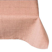 TISCHDECKE Outdoor 130x160 cm Lachs Rosa - Rosa, Textil (130/160cm) - TiborTex