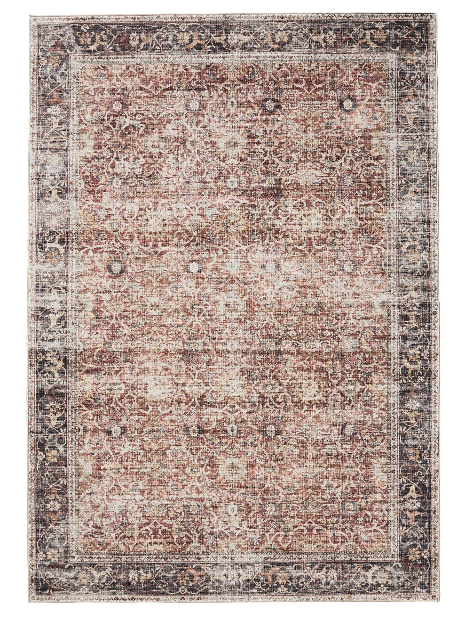 VINTAGE-TEPPICH George waschbar 140x200 cm - Multicolor, Kunststoff (140/200cm) - benuta
