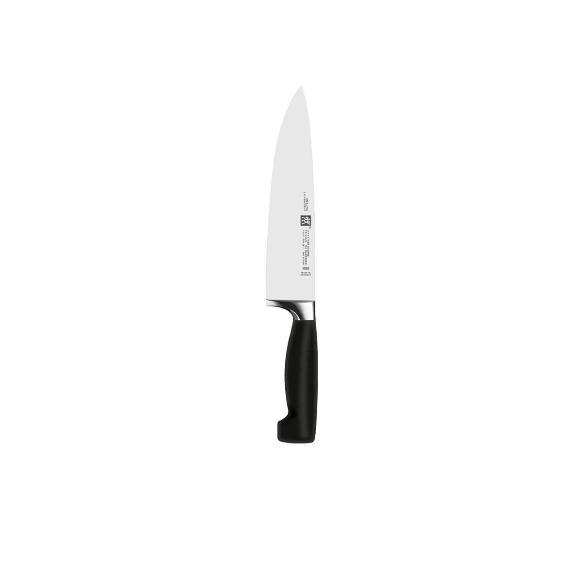 MESSERBLOCK Vier Sterne (6-tlg.) - Schwarz, Metall (25cm) - Zwilling