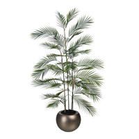 KUNSTBAUM Künstliche Bergpalme - Nolte 140 cm - Grün, Kunststoff (140cm) - aplanta