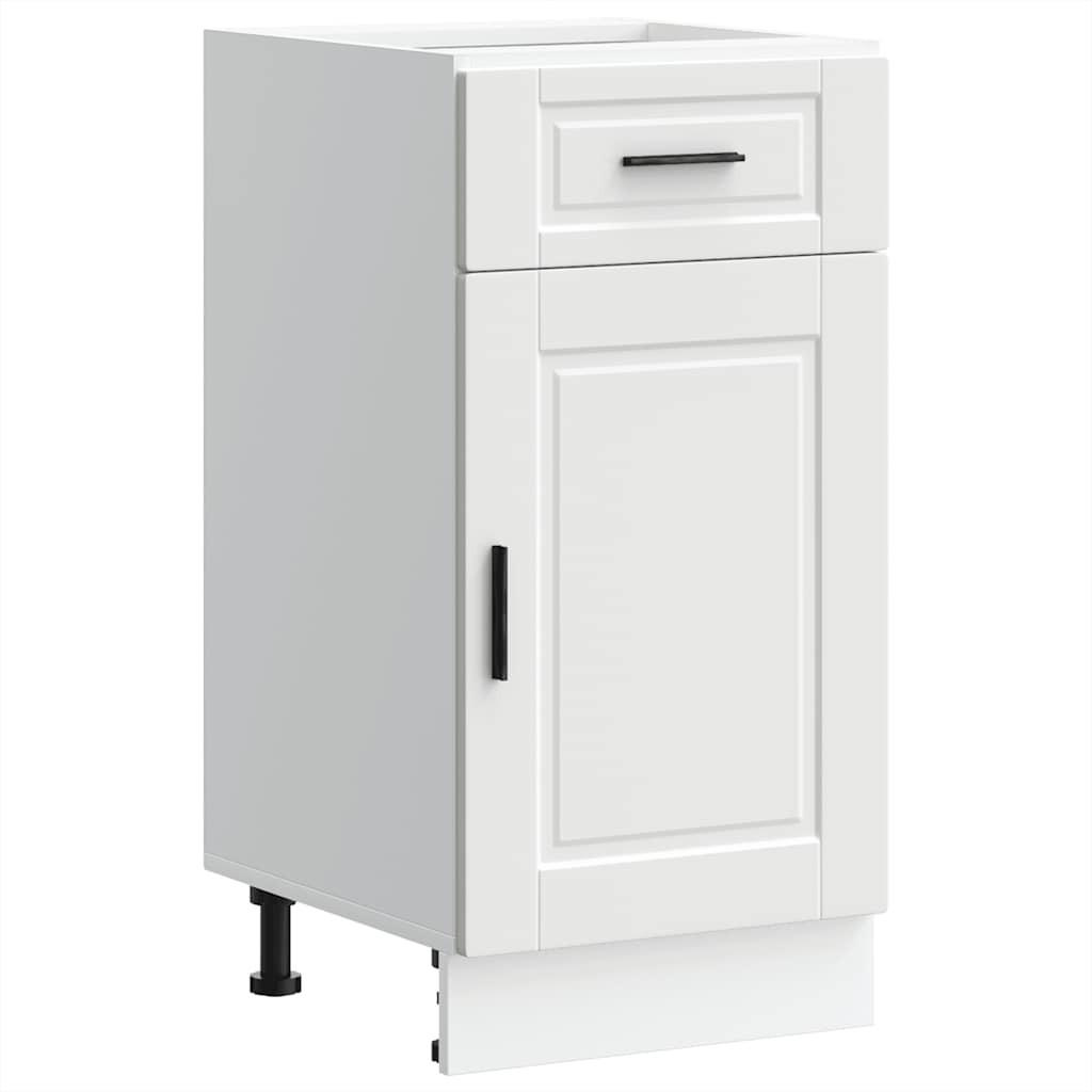 KÜCHENUNTERSCHRANK Porto Weiss Holzwerkstoff - Weiß, Holzwerkstoff (46/81.5/40cm) - vidaXL