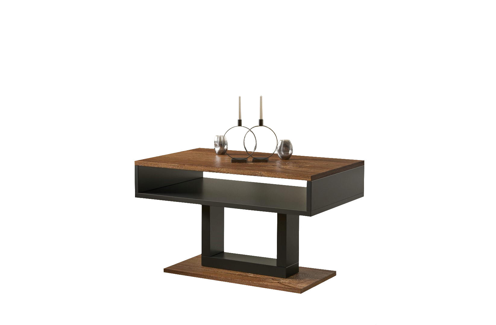 Endo-Moebel Couchtisch Eiche San Remo 60x58x100 cm