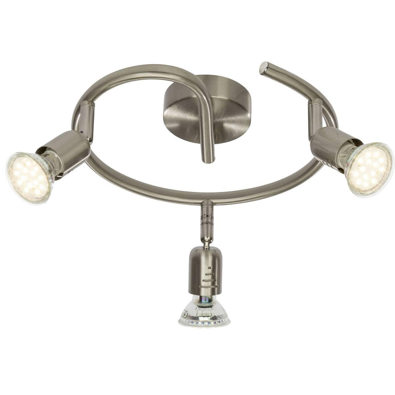Brilliant Spotspirale Silber 24x9.5x24 cm