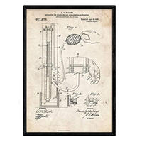 POSTER Sphygmomanometer Patent A3 Rahmenlos - Klar, Papier (29.7/5/42cm) - Nacnic