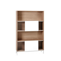 BÜCHERREGAL Denver Zweifarbig 110 cm x 174 cm - Multicolor, Holzwerkstoff (110/174/32cm)