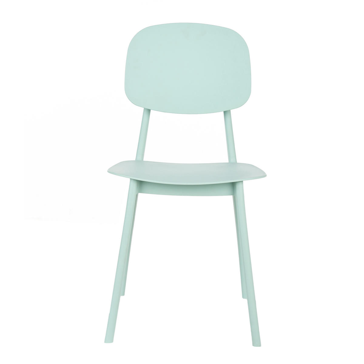 ESSZIMMERSTUHL 2er-Set Mintgrün Kattavia - Mintgrün, Kunststoff (40/80/49cm) - Beliani