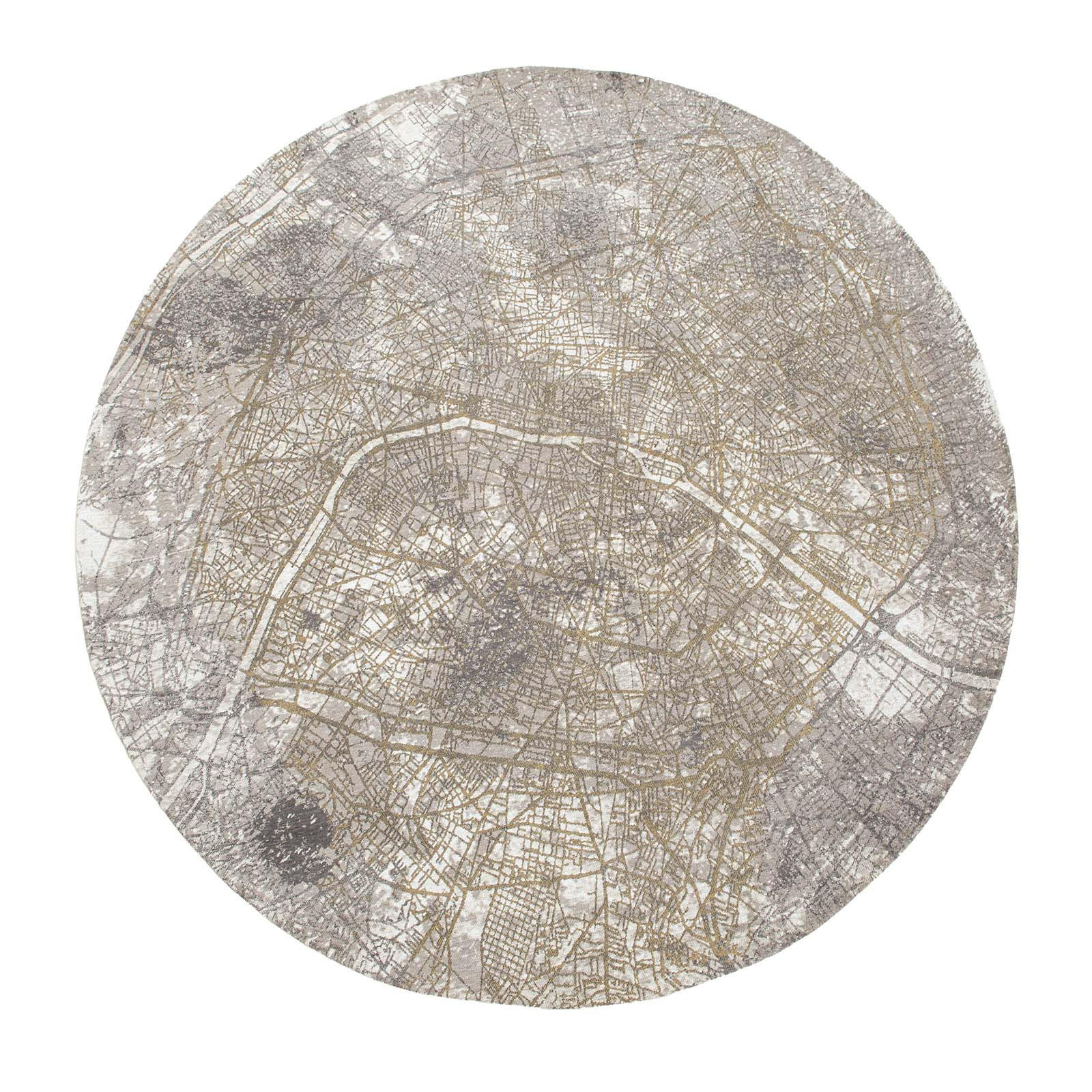 TEPPICH In-/Outdoor Flachgewebe GREY CITY Grau 240 x 240 cm - Grau, Textil (240/240cm) - Novatrend