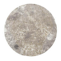 TEPPICH In-/Outdoor Flachgewebe GREY CITY Grau 240 x 240 cm - Grau, Textil (240/240cm) - Novatrend