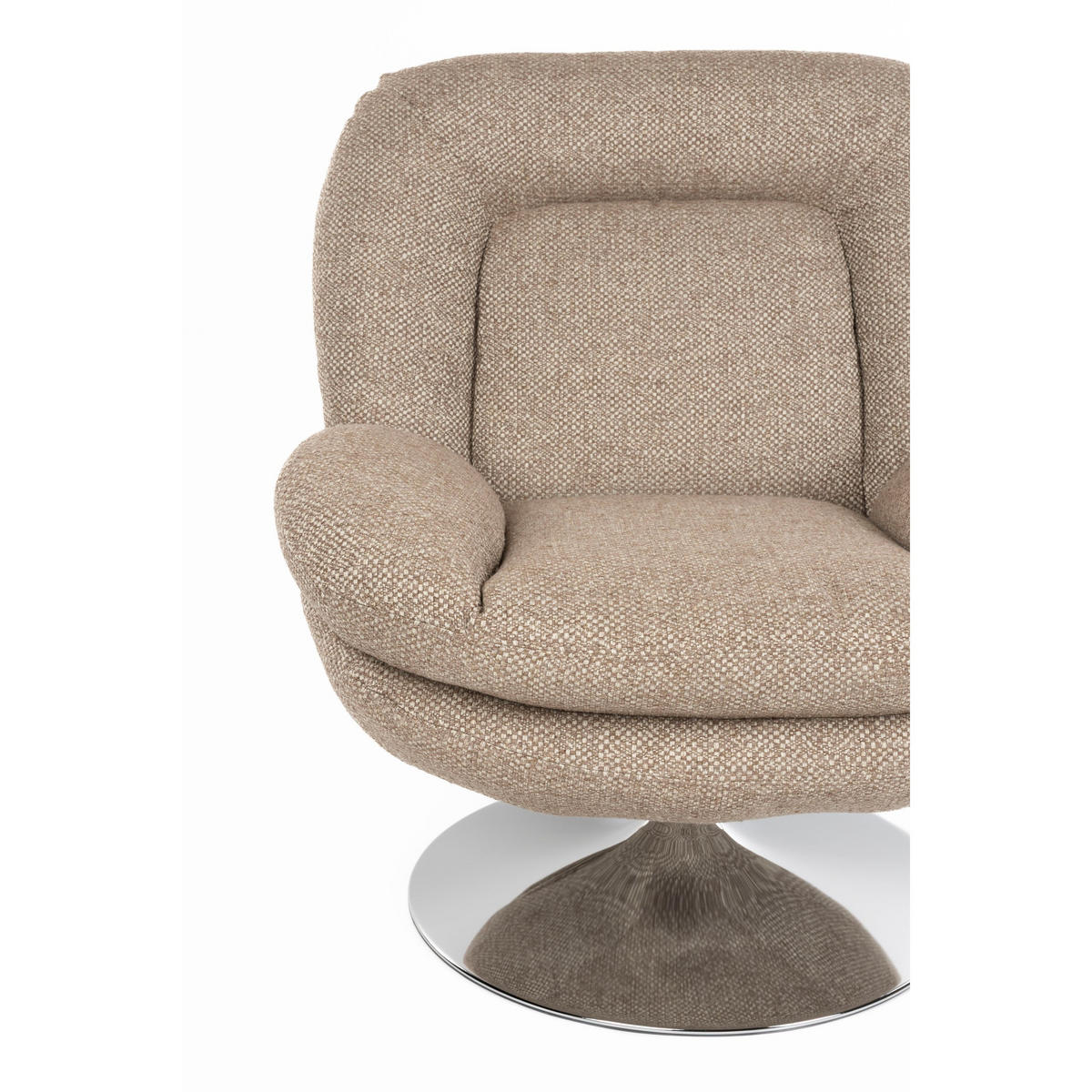 SESSEL Romy Braun - Braun, Kunststoff (80/86/94cm) - Housecraft Living