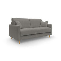 SCHLAFSOFA Edgar - Taupe, Textil (200/94/97cm) - Divani.store