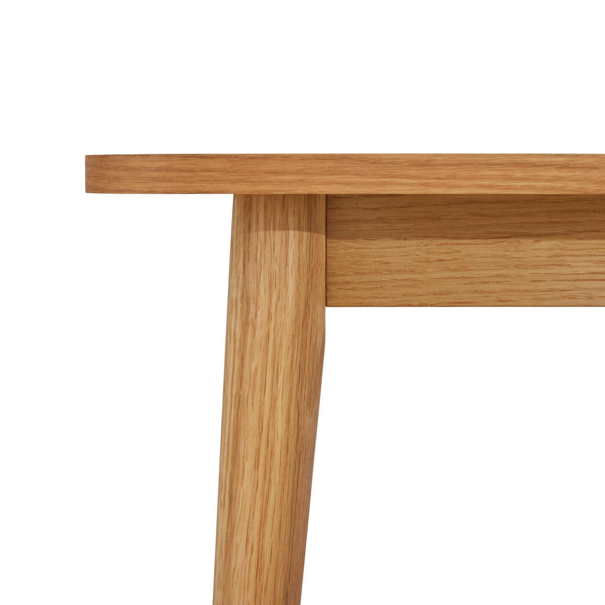 COUCHTISCH rechteckig Eiche massiv 70/125/52 cm - Eichefarben/Braun, Holz/Holzwerkstoff (70/125/52cm) - Furnhouse