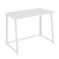 SCHREIBTISCH in weiß - Weiß, Holzwerkstoff (80/40/75cm) - Home Collective