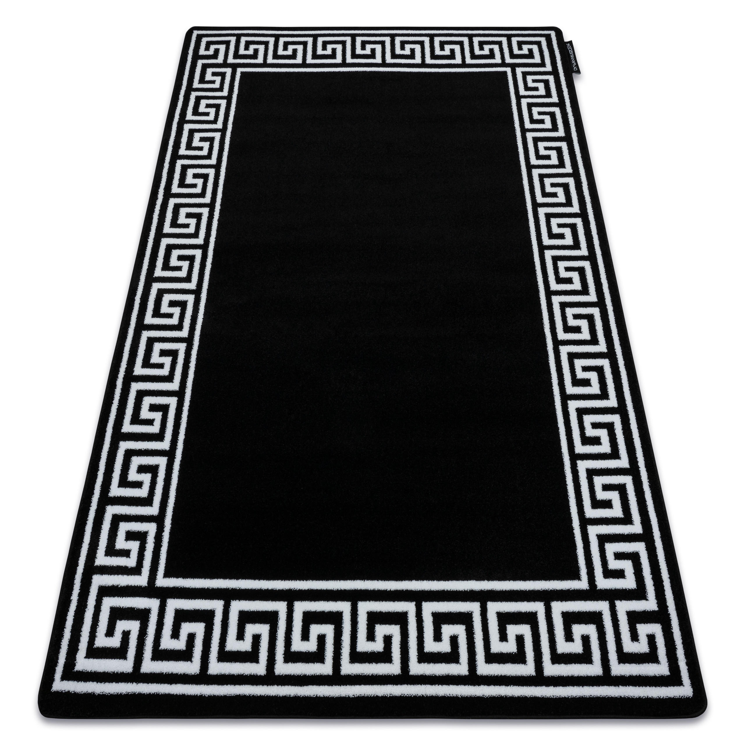 rugsX Teppich Schwarz 80x150 cm