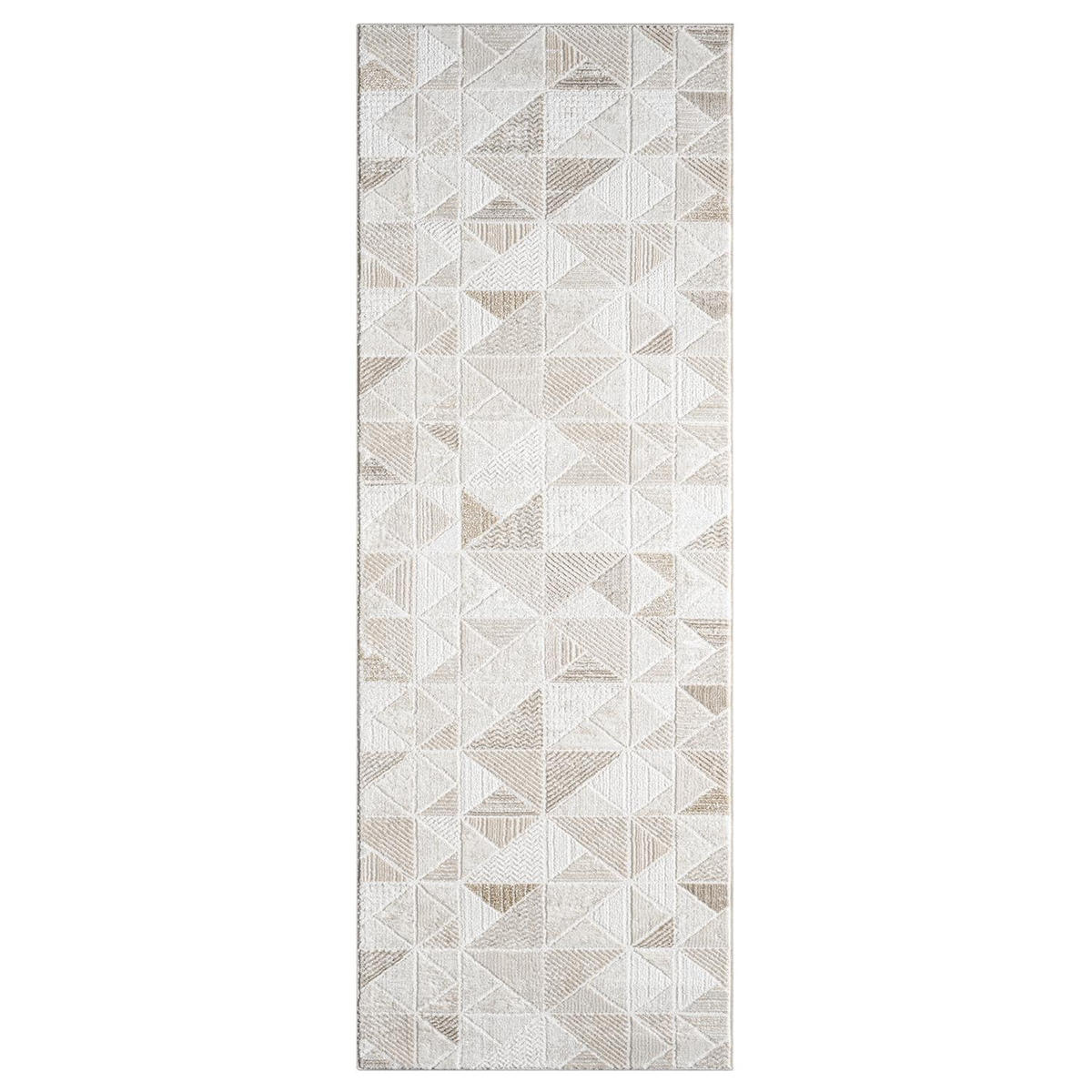 KURZFLOR-TEPPICH Antik 231 Creme 80x300 cm - Creme, Textil (80/300cm) - carpet city