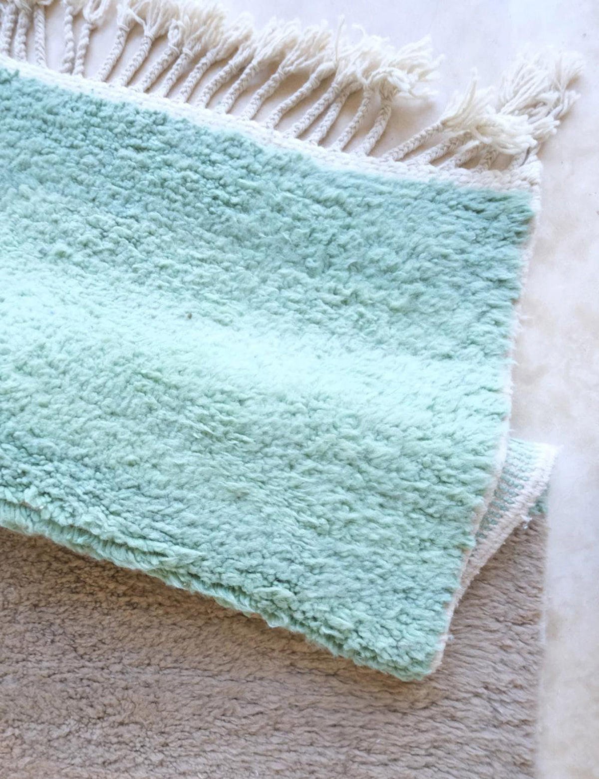 BERBERTEPPICH mit Geometrie-Muster 255x 350 cm - Multicolor, Naturmaterialien (255/350cm) - AFK Living