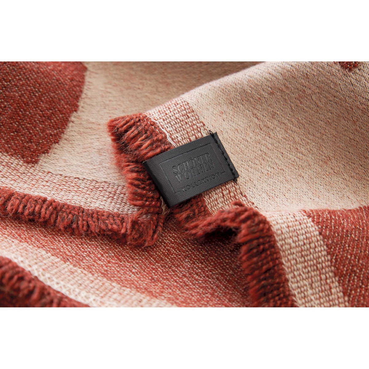 WOHNDECKE VIEW - Orange, Textil (130/170cm) - Schöner Wohnen