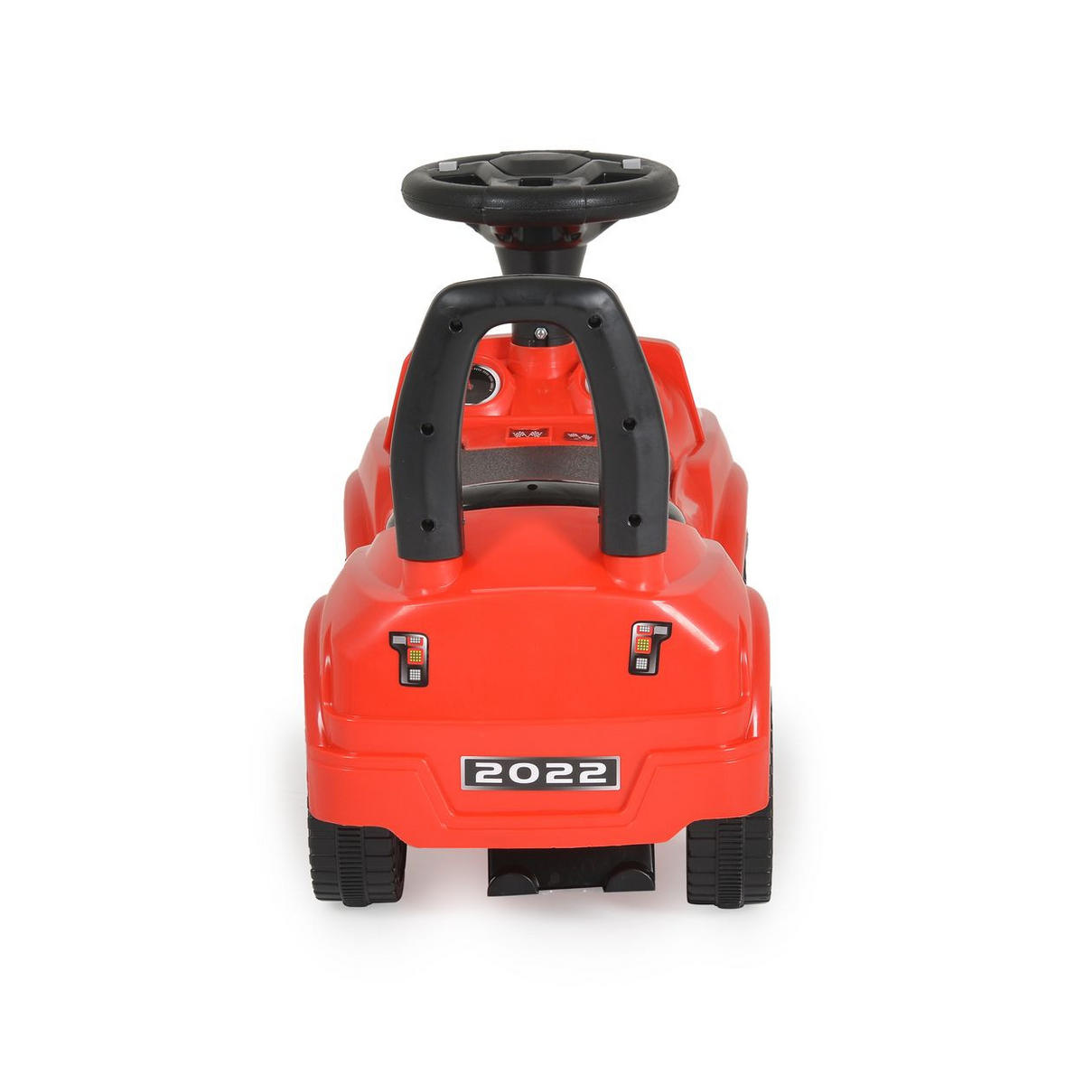 RUTSCHER Orlando Musik rot Lichter Staufach Kunststoffreifen ab 1 Jahr - Rot, Kunststoff (62/26/40cm) - Moni