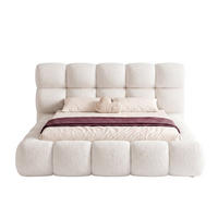 POLSTERBETT FERAGU 120x200 cm, Creme - Creme, Textil (200/120cm) - Fedve