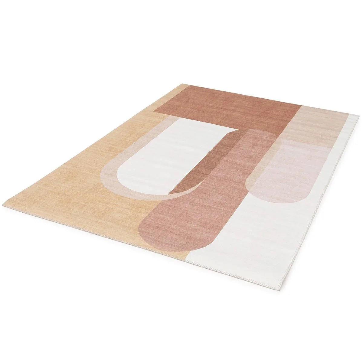 TEPPICH im zeitgenössischen Design terracotta - Terracotta, Textil (160/230cm) - AFK Living