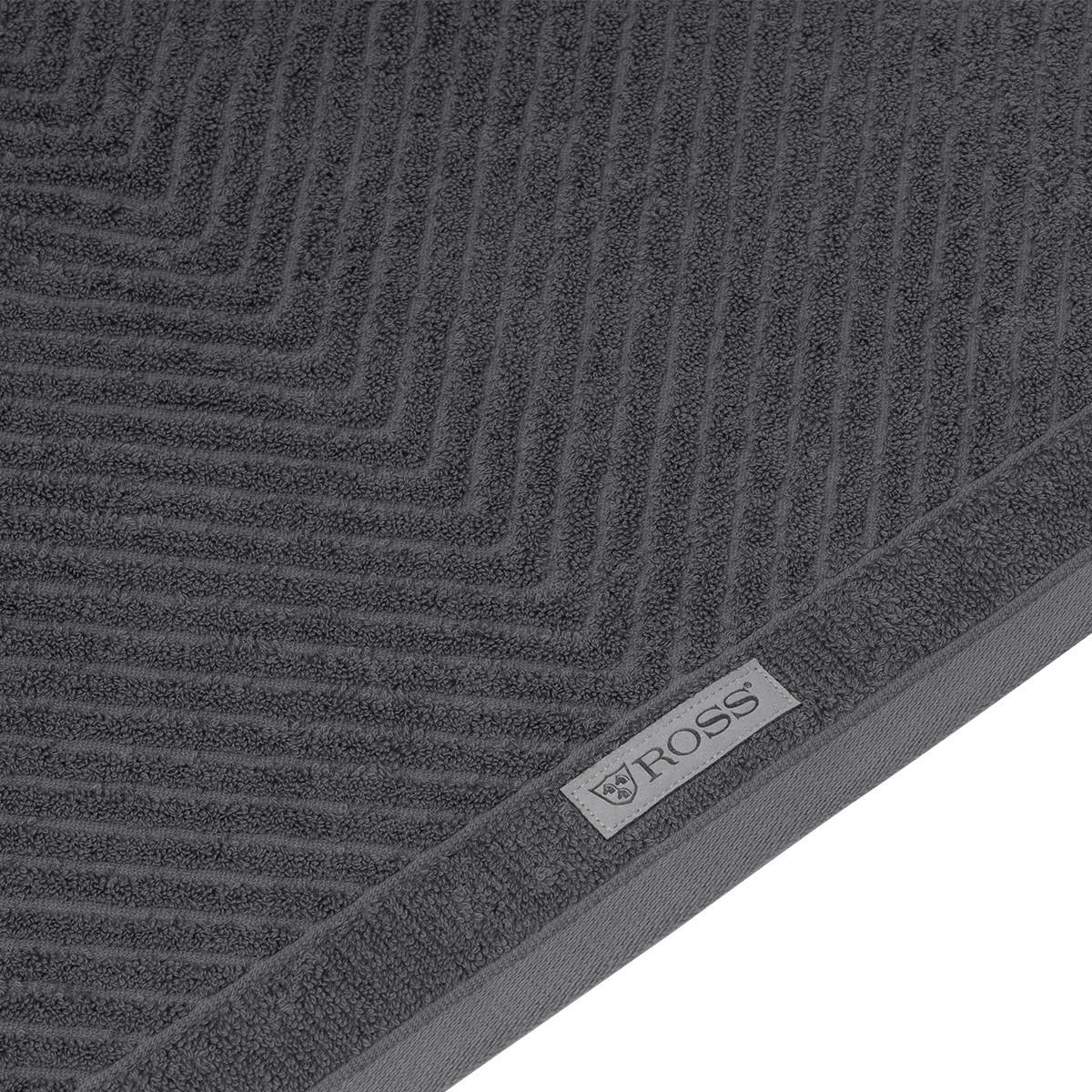 FROTTIERSET Smart 6-teilig - Dunkelgrau, Textil (50/100cm) - Ross